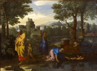 La exposición de Moisés, 1654