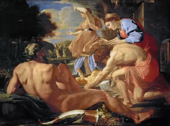 El Hallazgo de Moisés, 1624