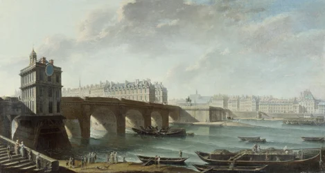 La Pompe de la Samaritaine, le Pont-Neuf et l