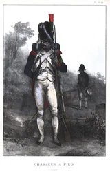 Guerras Napoleónicas, Cazador a pie de la Guardia Imperial con uniforme completo, 1845