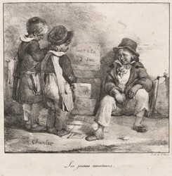 Libro de bocetos para el uso de niños pequeños: Los jóvenes aficionados, 1822