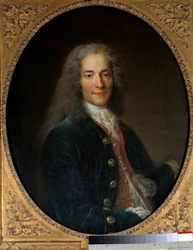 Retrato de Francois Marie Arouet llamado Voltaire (1694-1778) a la edad de 24 años
