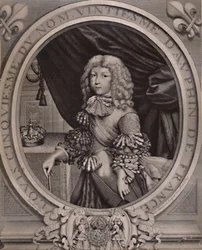 Luis de Francia, Gran Delfín, de niño siglo XVII