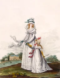 Vestidos de mañana, fig. 63 y fig. 64 de 