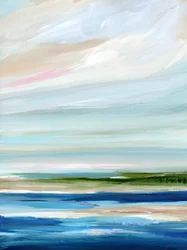 Paisaje marino de horizontes difusos