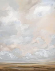 Paisaje de cielo suave