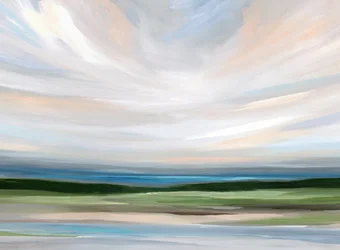 Paisaje abstracto y tranquilo