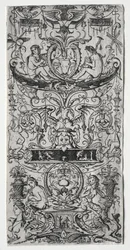 Panel de Ornamento Inscrito Victoria Augusta