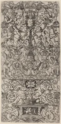 Panel de ornamento: Marte, dios de las batallas