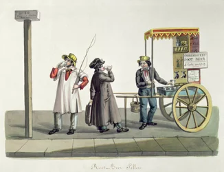 Vendedor de Cerveza de Raíz, c.1840