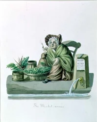 La mujer del mercado