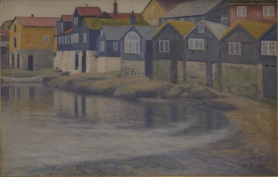 Casas antiguas en Thorshavn