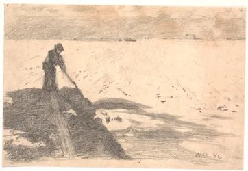 El vertedero nivelado (por el hermano del artista)