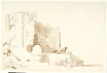Ruinas del Templo de Diana, Baja