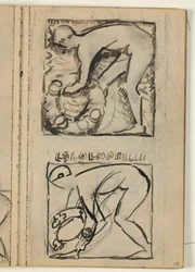 Boceto para la tumba de Poul S. Christiansen