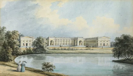 Vista del Palacio de Alejandro en Tsarskoye Selo