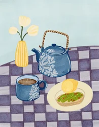 Desayuno «Blue Teapot»
