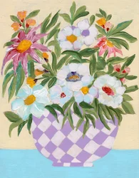 Ramo de flores alegre