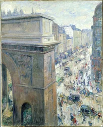 La porte Saint-Martin, c. 1902