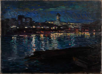El Sena de noche, c. 1905