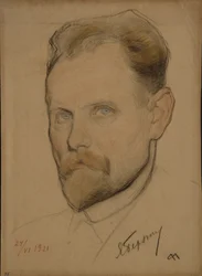 Retrato de Jan Berzin 1889-1938, 1921