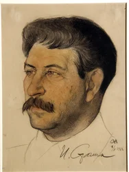 Retrato de Joseph Stalin
