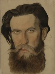 Retrato de Otto Y. Schmidt 1891-1956, 1921-1922