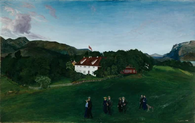 Svanøe Hovedgård, c.1904