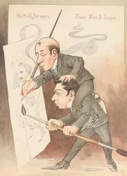 Autocaricatura De: Ballet ruso en caricaturas, 1902-1905