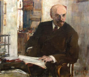 Retrato de W. I. Lenin