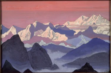 Kangchenjunga / Pintura de N.K. Roerich