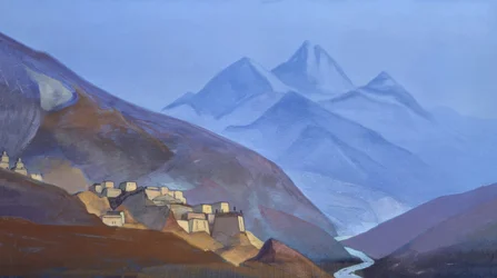 N.K. Roerich, Lahaul, El Himalaya