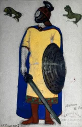 Wagner / Tristán e Isolda / Figurina / Roerich