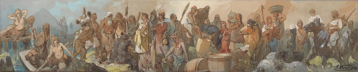 La historia del comercio, 1898