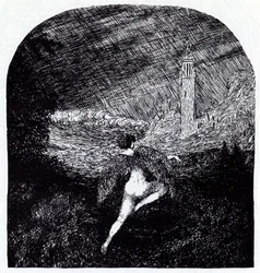 Romanticismo. Revista simbolista Vesy The Balance, 1905