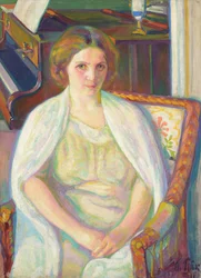 Estonio: "Retrato de Alviina Hyllestedt"