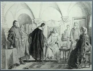 Maria Ivanovna Khlopova, la novia del zar Mijaíl Fyodorovich, 1884