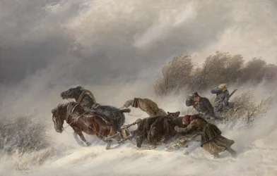 Regresando de una caza de osos, 1881
