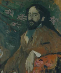 Retrato del pintor Nikolay Milioti 1874-1962, 1908