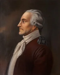 Retrato del poeta Yakov Knyazhnin 1742-1791, 1854-1858