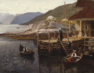 De Balestrand (óleo sobre lienzo)