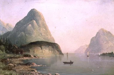 Una escena de fiordo