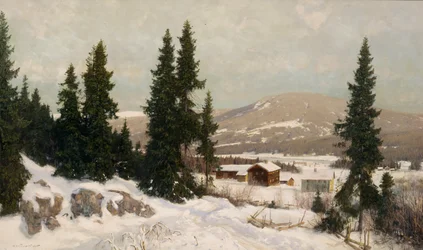 De Osterdalen (óleo sobre lienzo)