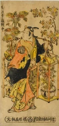 Vendedor ambulante de flores de las cuatro estaciones - Juego de tres (Shiki no hanauri sanpukutsui)