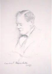 Retrato de Winston Churchill