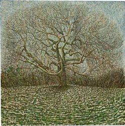 Árbol del último invierno, 2023 (óleo sobre lino)
