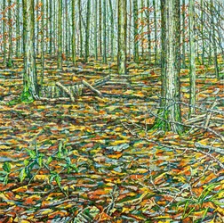 Orches Groundscape, 2023 (óleo sobre lienzo)
