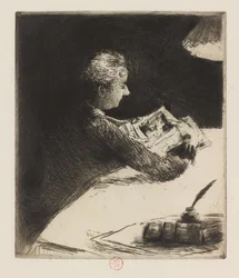 Leyendo de noche