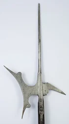 Alabarda (acero y madera)
