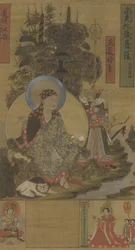 Ksitigarbha y Bodhisattva, dinastía Song, finales del siglo X-principios del siglo XI